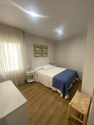 Cama o camas de una habitación en El Rincón de Serradilla