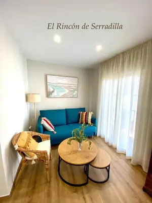Zona de estar de El Rincón de Serradilla