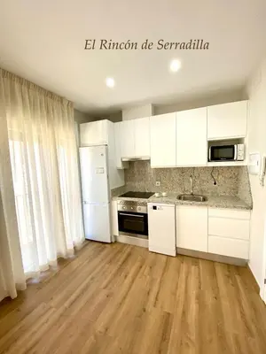 Una cocina o zona de cocina en El Rincón de Serradilla
