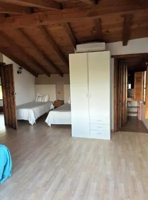 Cama o camas de una habitación en FINCA El LABRAO DE ALARDOS
