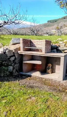 Paisaje cerca de este chalet de montaña