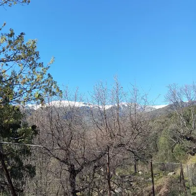 Paisaje cerca de este chalet de montaña