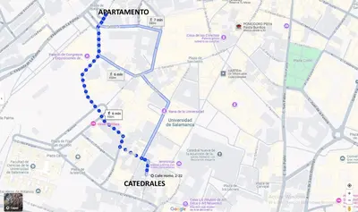 Plano de El Jardín de Salamanca