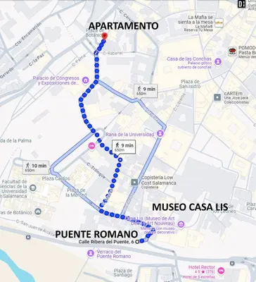 Plano de El Jardín de Salamanca