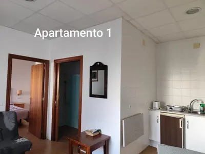 Una cocina o zona de cocina en Apartamentos Rurales Las Grullas