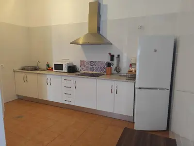 Una cocina o zona de cocina en Apartamentos Rurales Las Grullas