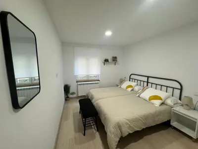 Cama o camas de una habitación en Las monisimas