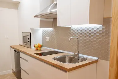 Una cocina o zona de cocina en Casa Cancho 2 - La Guarnicionería