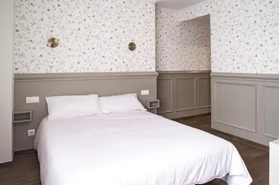 Cama o camas de una habitación en El Porton de la Huebra