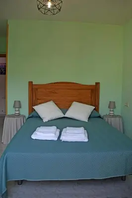 Cama o camas de una habitación en La Plazuela