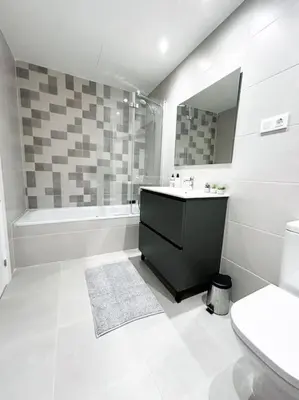 Un baño de Apartamento de cuatro habitaciones en Talavera