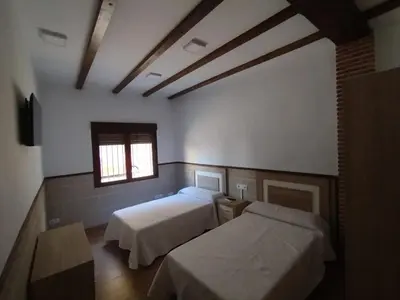 Cama o camas de una habitación en Apartamento El Botanico II