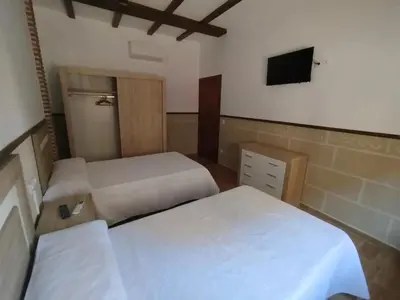 Cama o camas de una habitación en Apartamento El Botanico II