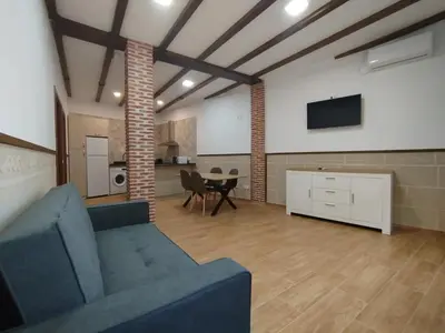 Una cocina o zona de cocina en Apartamento El Botanico II