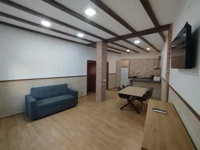 Una televisión o centro de entretenimiento en Apartamento El Botanico II