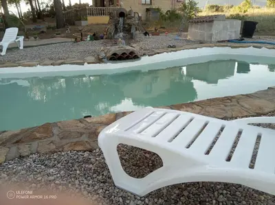 Piscina en o cerca de El Pinar del Rondero J&M En Plena Naturaleza