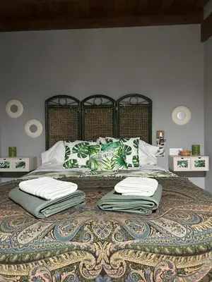 Cama o camas de una habitación en Casa Misi