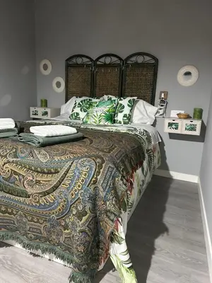 Cama o camas de una habitación en Casa Misi