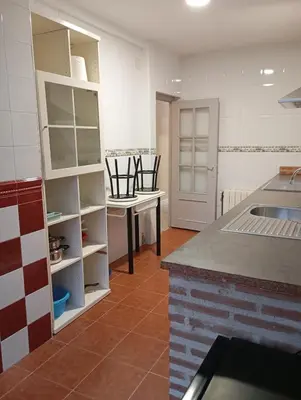 Una cocina o zona de cocina en La Muralla de Gredos