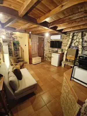 Una cocina o zona de cocina en La Casita de Piedra