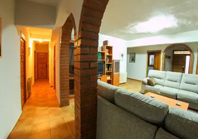 Zona de estar de El Mirador de Tortoles