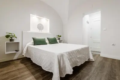 Cama o camas de una habitación en Doña Norma