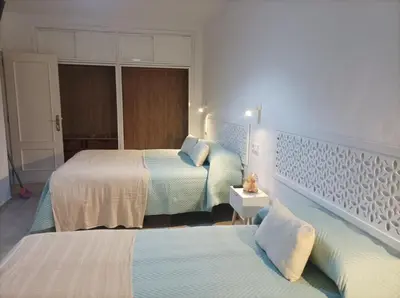 Cama o camas de una habitación en Doña Norma