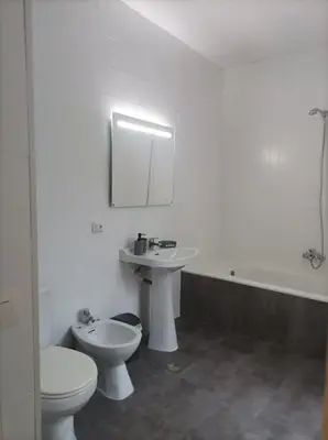 Un baño de Doña Norma