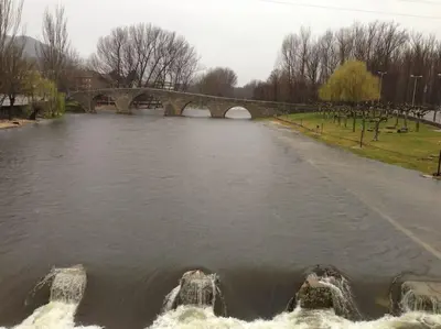 Vista de un río cerca de esta casa o chalet