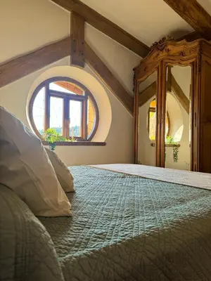 Cama o camas de una habitación en La Comarca de Vératton