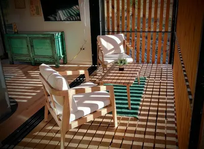 Zona de estar de El Descansadero