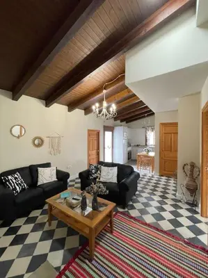 Zona de estar de Casa Rural 3R Completa