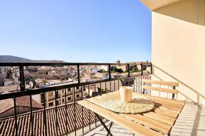 Un balcón o terraza de El mirador de Plasencia by keyhom
