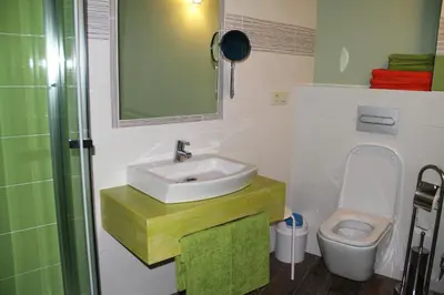 Un baño de Casa Rural El Peral