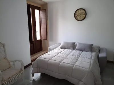 Cama o camas de una habitación en Apartamento Sanin 1