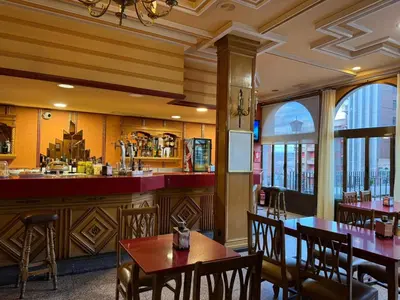 Un restaurante o sitio para comer en Hotel Santa Teresa