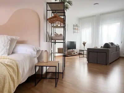 Cama o camas de una habitación en TiétarHomes 4B