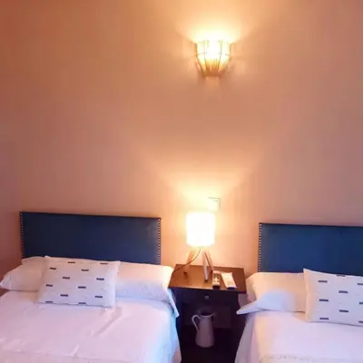 Cama o camas de una habitación en Precioso piso con increíbles vistas en Piedralaves, Tiétar