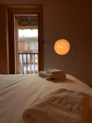 Cama o camas de una habitación en Apartamentos GARABATA