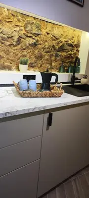 Una cocina o zona de cocina en Apartamento Oporto