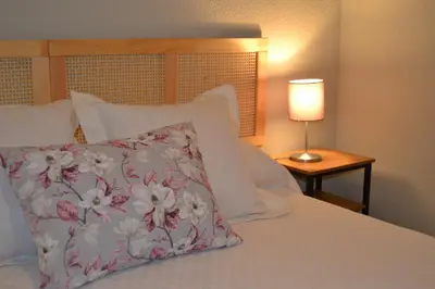 Cama o camas de una habitación en El Balcón de Gredos