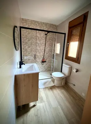 Un baño de El Balcón de Gredos