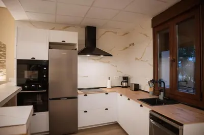 Una cocina o zona de cocina en El gallinero de la abuela Claudia