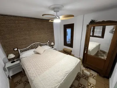 Cama o camas de una habitación en La Casita