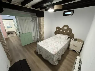 Cama o camas de una habitación en La Casita