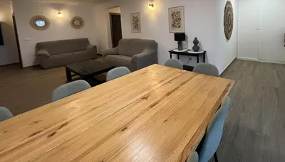Zona de estar de Casa rural Macondo