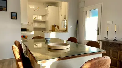 Una cocina o zona de cocina en Paraje Sanchazurra