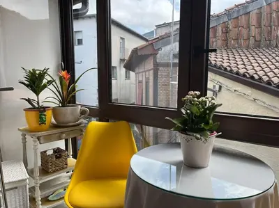 Zona de estar de El Capricho de Rosa