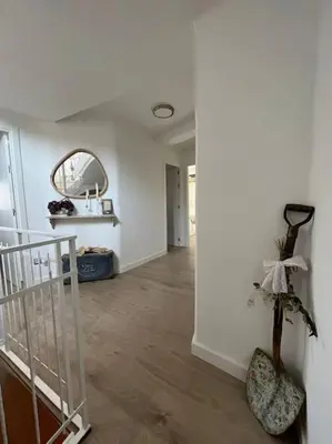 Cama o camas de una habitación en El Capricho de Rosa