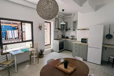 Una cocina o zona de cocina en Apartamento VERAGREDOS